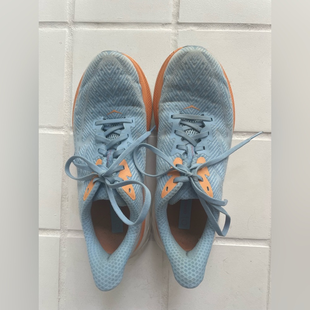 Size 8.5 women’s Hoka sneakers